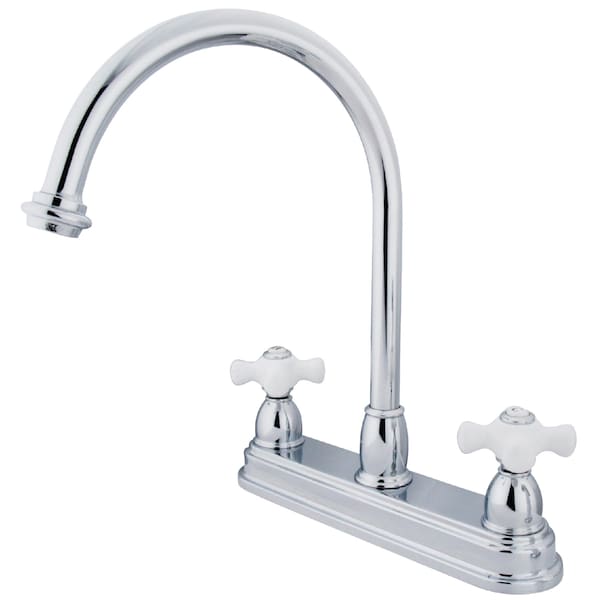 Restoration Centerset Kitchen Faucet, Chrome